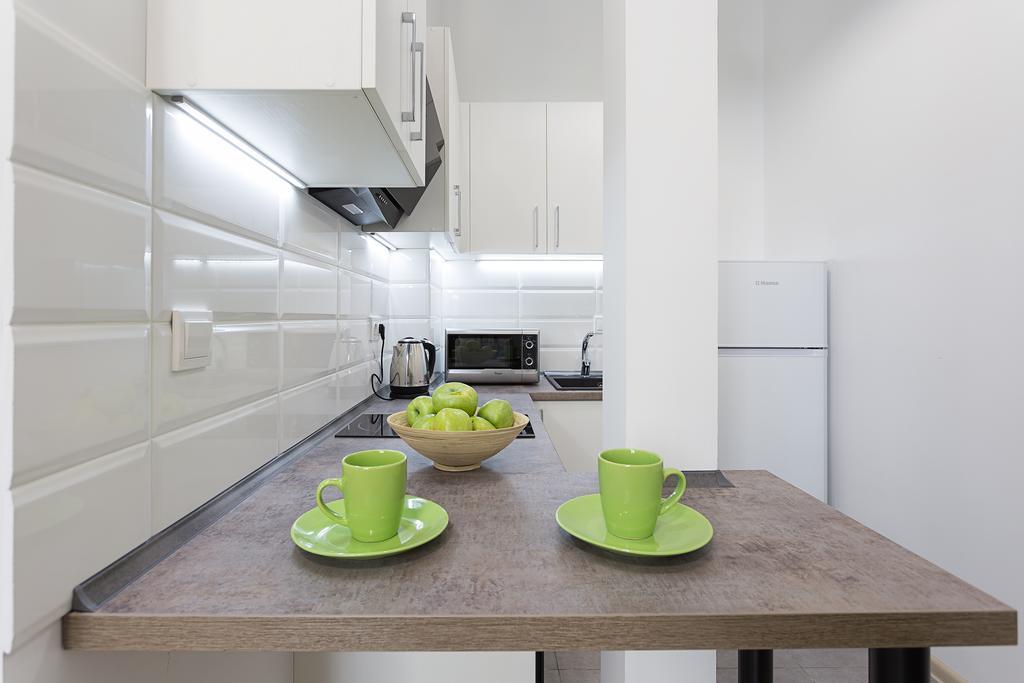 Kyiv White Apartment Bagian luar foto